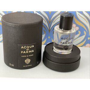 Acqua di Parma LUCE DI ROSA Eau de Parfum EDP Mini Travel Bottle .16 oz / 5ml